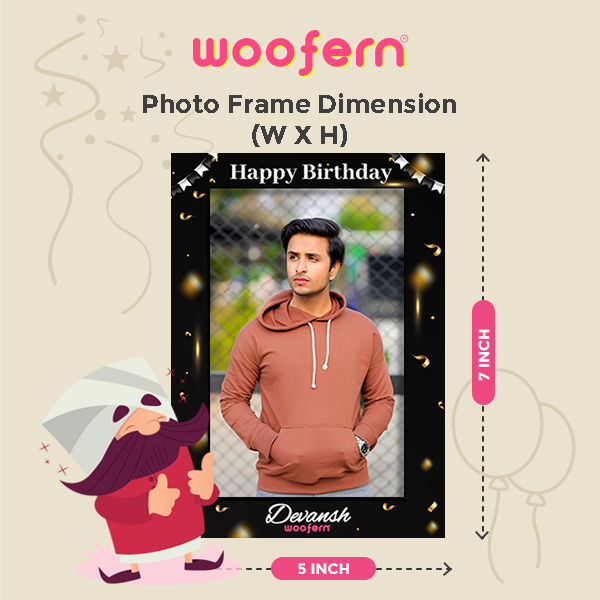 Customizable Printing Photo Frame for Birthday-4