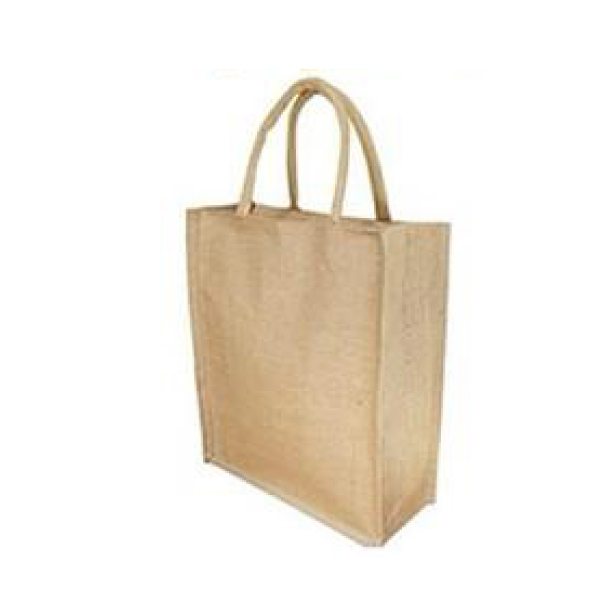 JUTELINE Eco-Friendly Jute Bag | Shopping Bag with Zipper | Size-12*14*5 inch-2