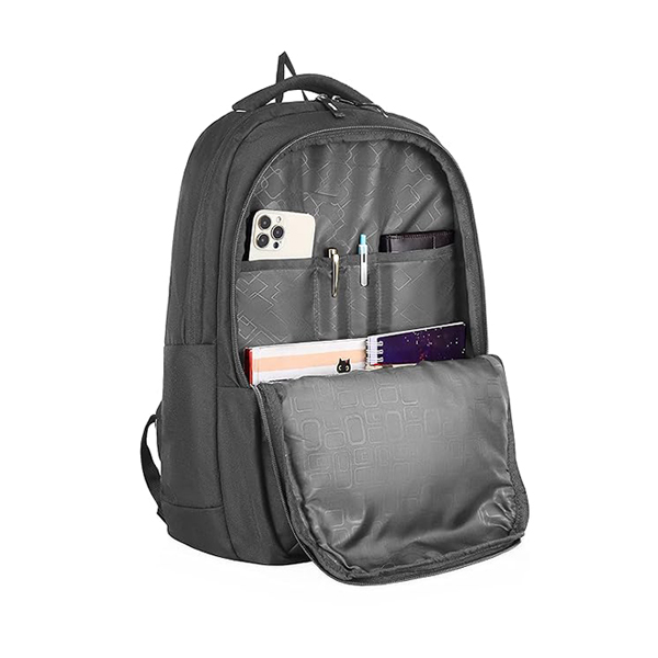 WILDHORN Arezzo Laptop Backpack with Custom Logo (Grey)-2