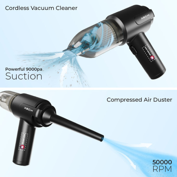 XECH V-Gun PRO - Cordless Handheld Vacuum Cleaner-5