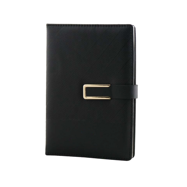 Personalized 4-in-1 Diary Set with Flip Box (Black)-1