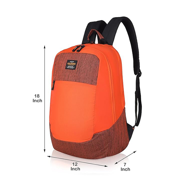 WILDHORN Malaga Laptop Backpack (Orange)-5