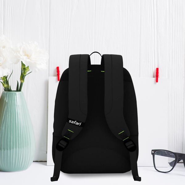 Safari Jersey Backpack (Black) – Customized with Brand Logo-2