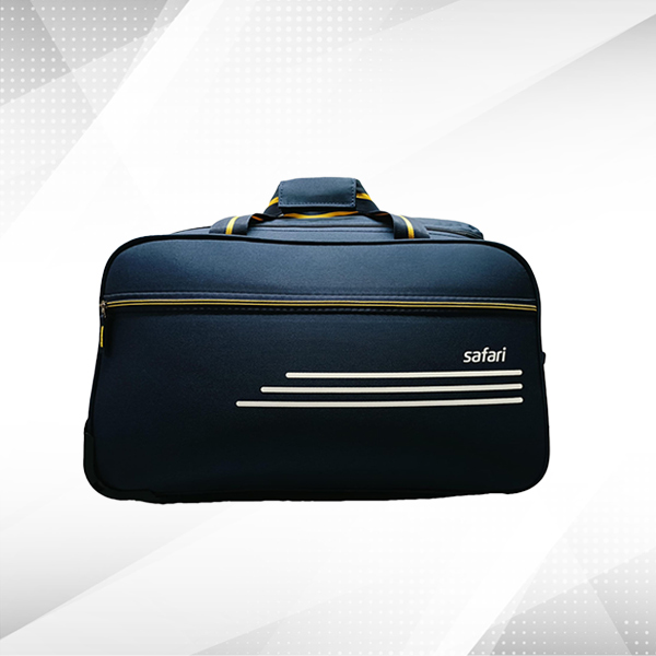 Safari Doodle Duffle Bag (Blue)-1