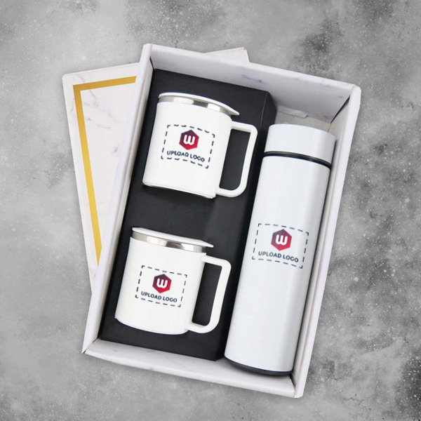 Customizable Employee Reward Set (White)