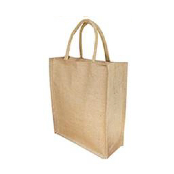 JUTELINE Eco-Friendly Jute Bag  with Zipper | Size - 16*12*5 inch-2