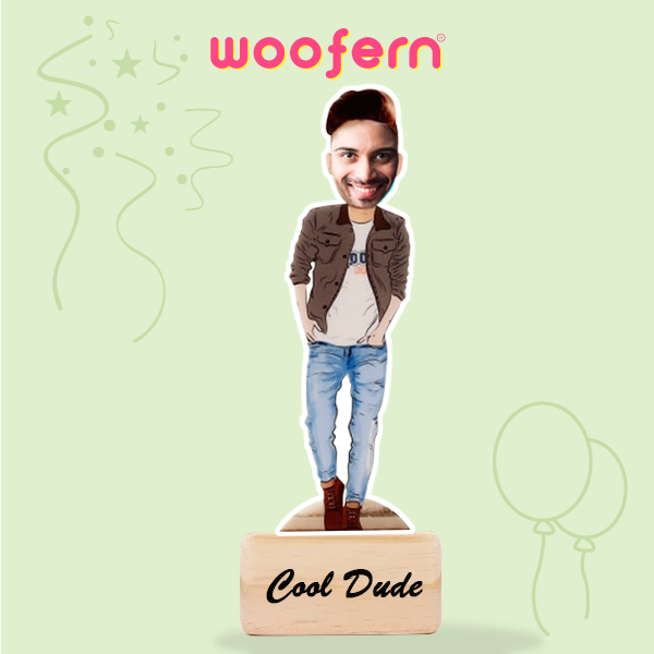 Cool Dude Personalized Caricature