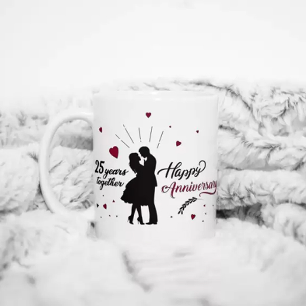 25th Happy Anniversary Mug-4