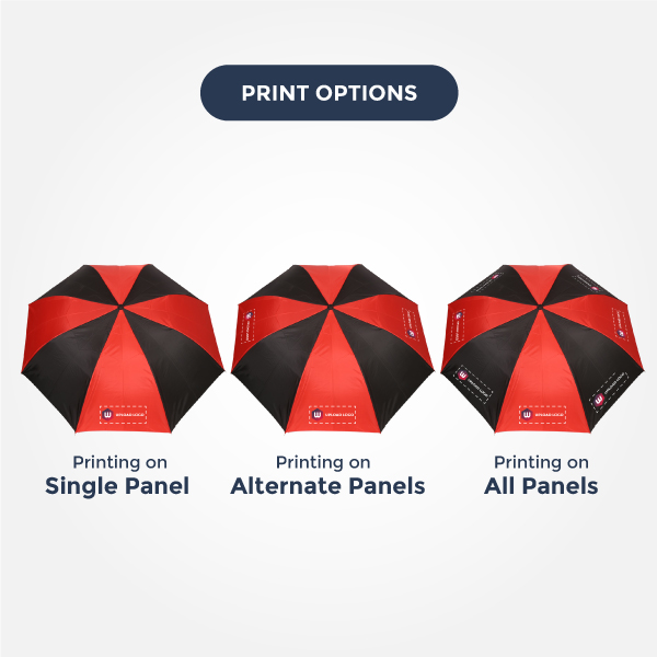 Promotional Umbrella 2 Fold - 24x8-3