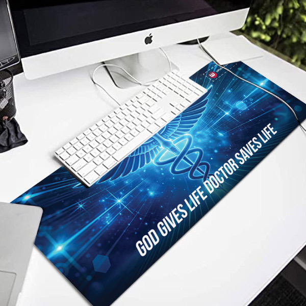 Doctor Saves Life Keyboard Pad with Custom Logo-5