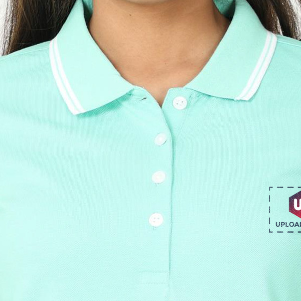 Allen Solly Women’s T-Shirt – Mint Green | 100% Cotton | Corporate Gifting-1