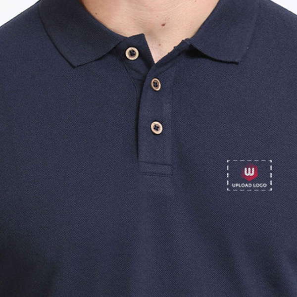 Caslay Polo T-Shirt (Navy Blue)-5