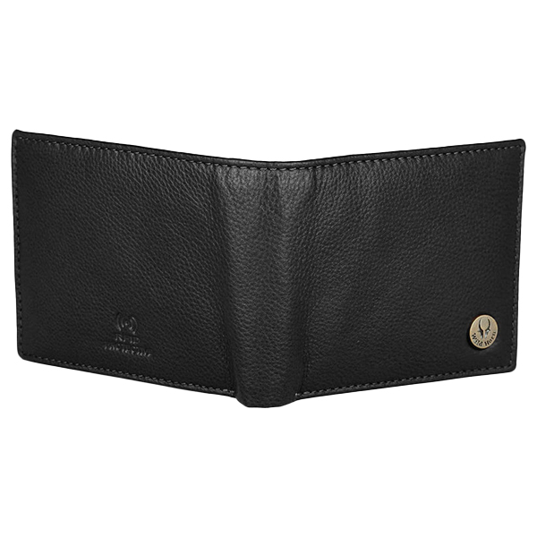 WILDHORN SCOTTSDALE Leather Wallet, Keychain & Pen – Premium Gift for Men (Black)-4