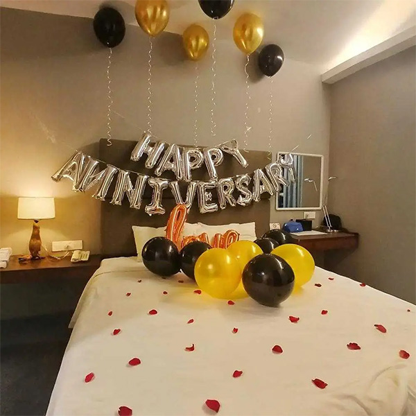 Anniversary Room Decoration