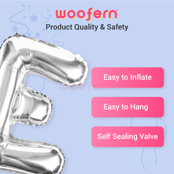 Happy Anniversary Foil Balloon 16 inch Balloon Banner (Silver)-3