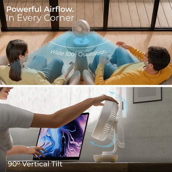 XECH BreezX Rechargeable Fan-4