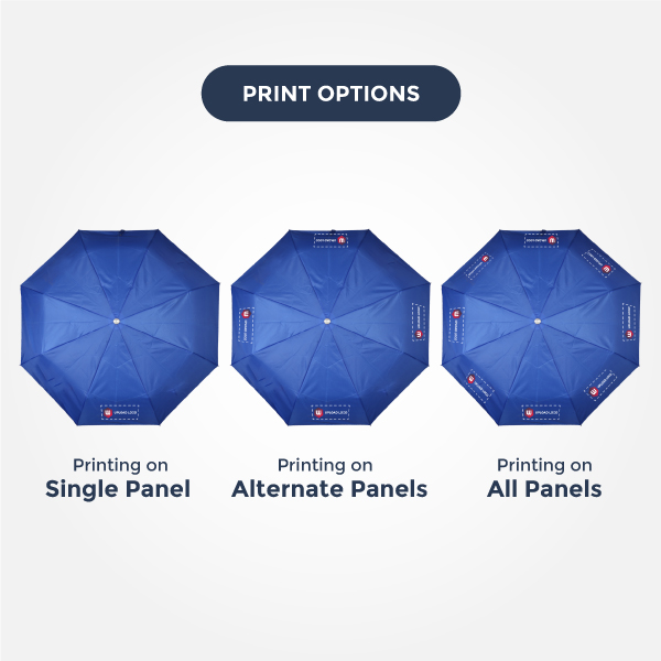 3-Fold Promotional Umbrella 22x8 Auto-Open-3