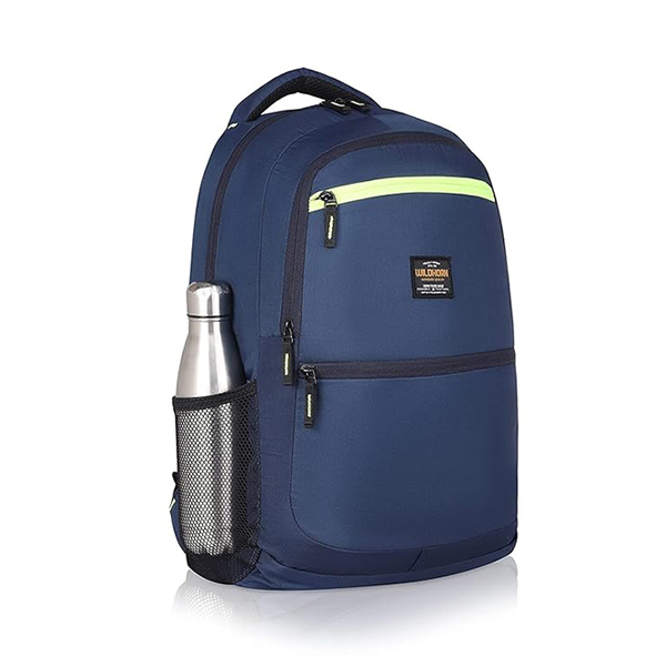 WILDHORN Edinburg Laptop Backpack (Navy Blue)-4