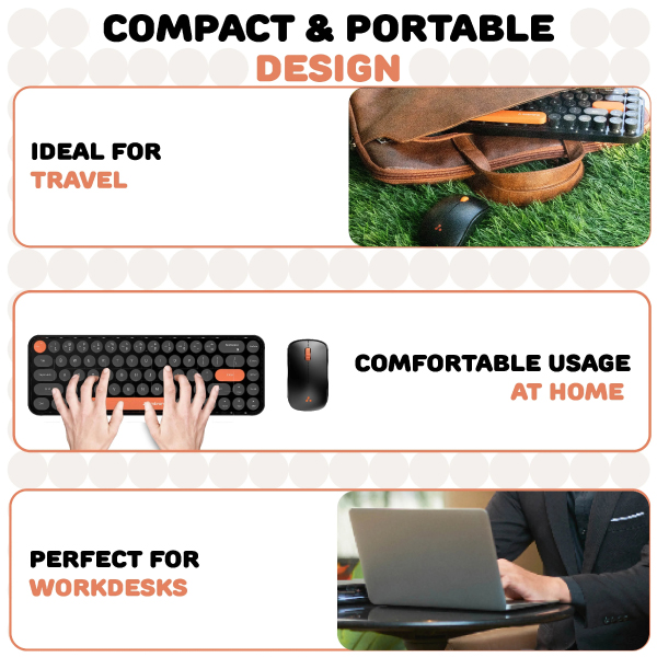 Ambrane KeyPop Keyboard & Mouse-2