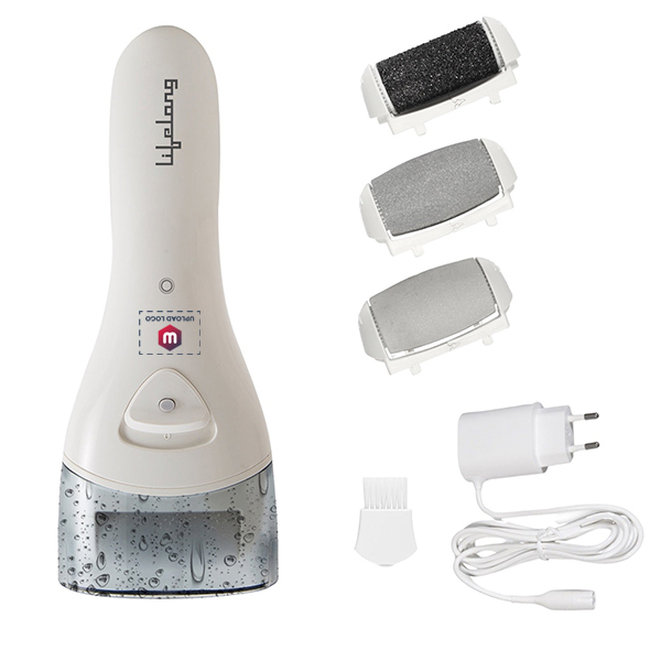 Lifelong LLPCW208 Callus Remover Foot Scrubber (Grey)