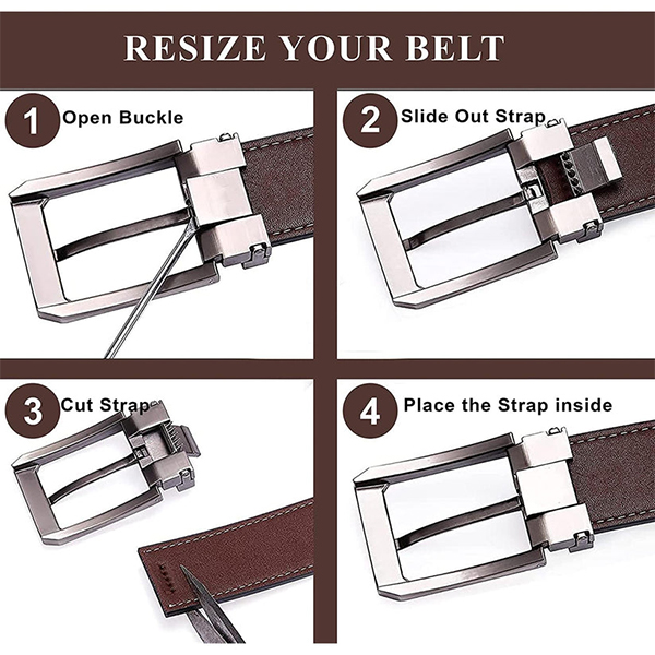 WILDHORN BATSVILLE Leather Wallet & Belt – Premium Gift for Men (Brown)-8