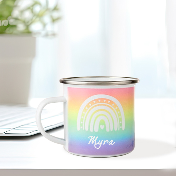 Personalized Rainbow Mug with Your Name-0