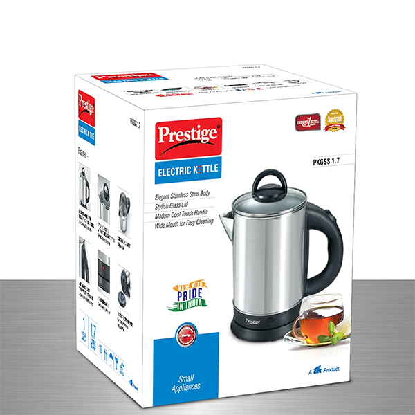 Prestige 1.7 Liters Electric Kettle(PKGSS 1.7)|1500W-5