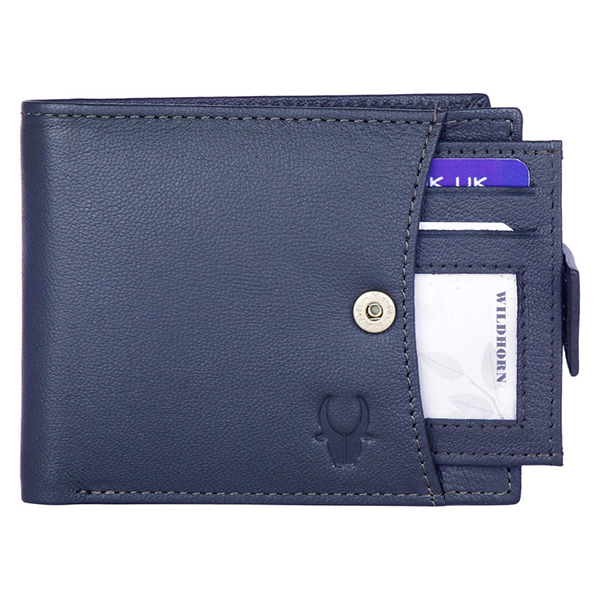 WILDHORN NOGALES Leather Wallet & Belt Gift Set (Soft Blue)-2