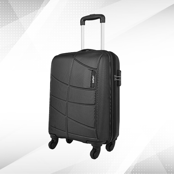 Safari Titanioum Trolley Bag (Black)-0