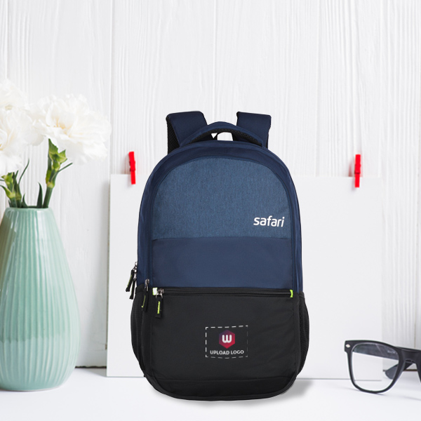 Safari Twin Backpack (Navy Blue)-0