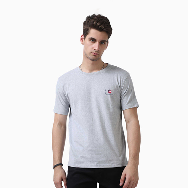 Caslay Crew Neck T-Shirt (Grey Melange)