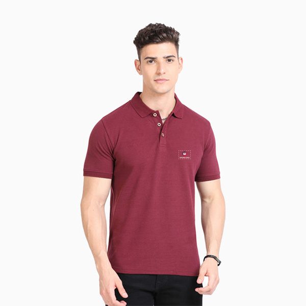 Caslay Polo T-Shirt (Maroon)