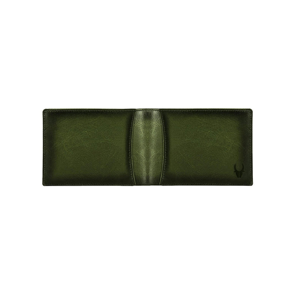 WILDHORN COSTA MESSA Leather Gift Set – Wallet, Keychain & Pen (Forest Green)-2