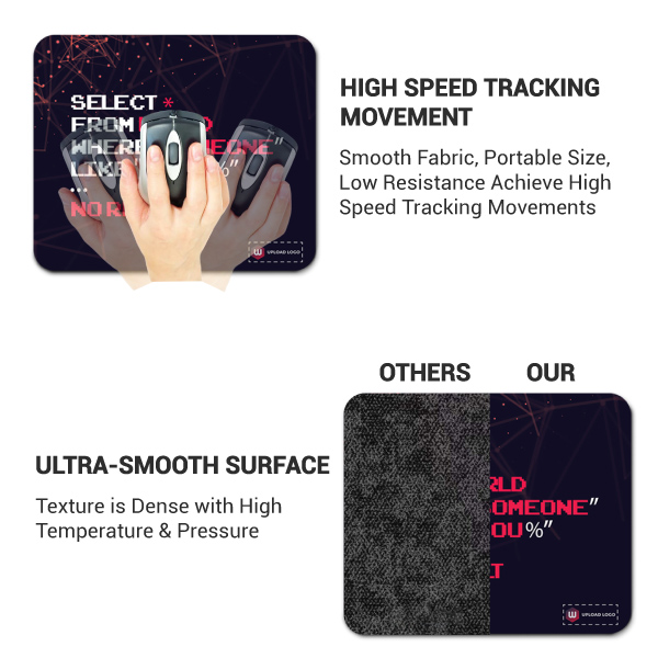 Programmer Mouse Pad with Customized Logo-3