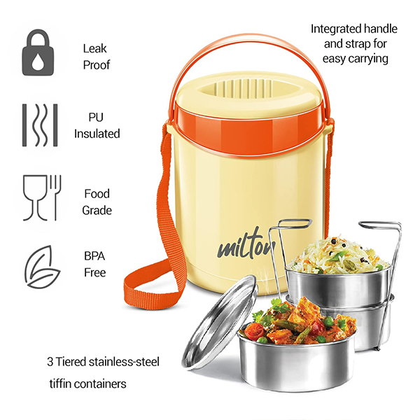 MILTON Essential Gift Set (Orange & Cream)-2