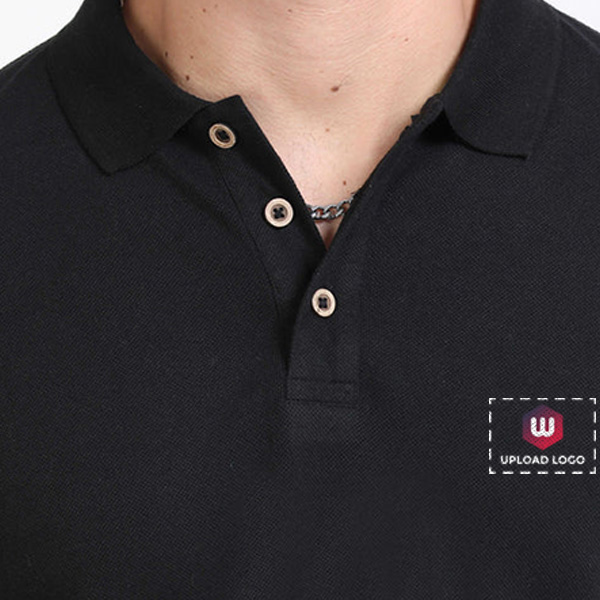 Caslay Polo T-Shirt (Black)-5