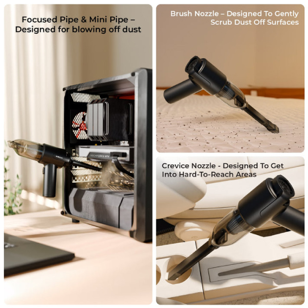 XECH V-Gun PRO - Cordless Handheld Vacuum Cleaner-4