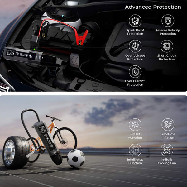 XECH SUPERVAC Multi-functional Car Gadget-8