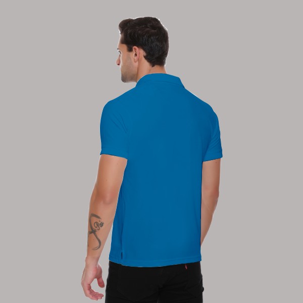 Winbarg Polo T-shirt for Men (Dell Blue)-4