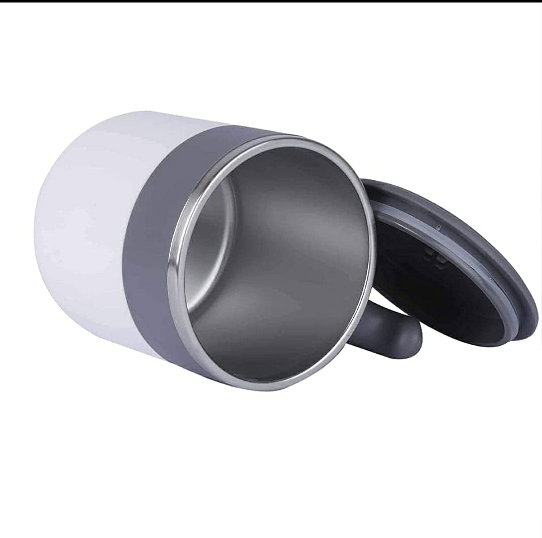 Customized Stainless Steel Office Mug with Lid-1