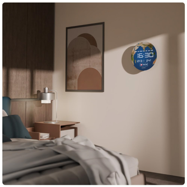 XECH Solaris Plus Earth Clock-2