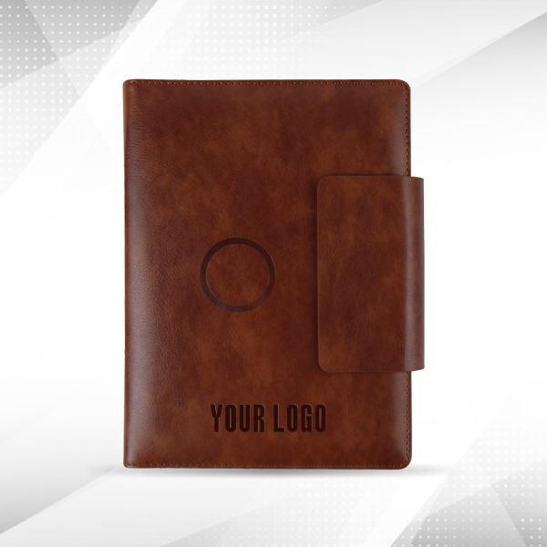 Prestige Power Bank Folder (Brown)-0