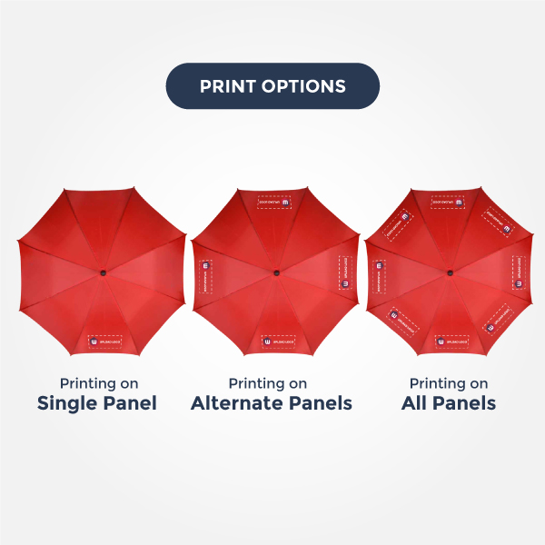 Fiber Straight AO Promotional Umbrella - 25 Inch-3