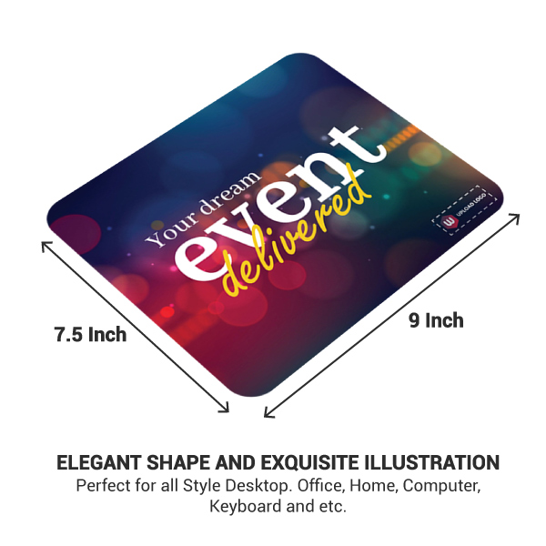 Customized Logo Mouse Pad-4