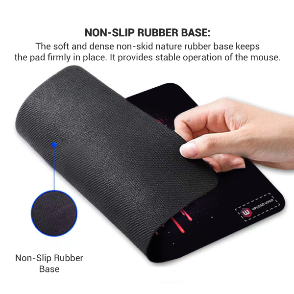 True Gamers Mouse Pad with Customized Logo-5