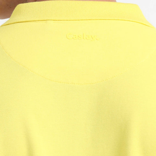 Caslay Organic Polo T-Shirt (Illuminating)-4