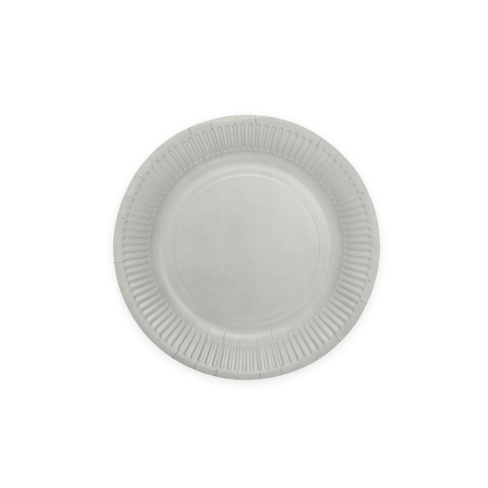 Premium Silver Paper Plates 7 Inches - 8 Pc
