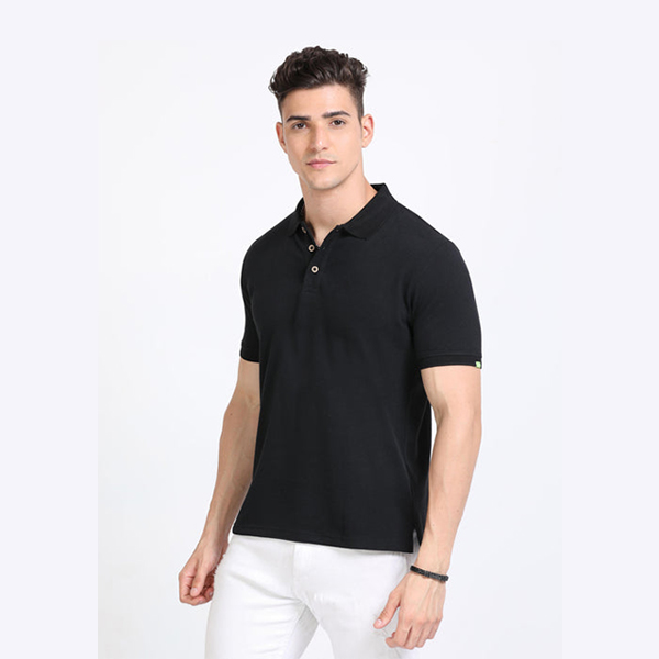 Caslay Polo T-Shirt (Black)-3