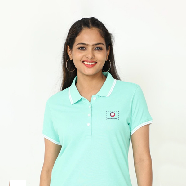 Allen Solly Women’s T-Shirt – Mint Green | 100% Cotton | Corporate Gifting-0