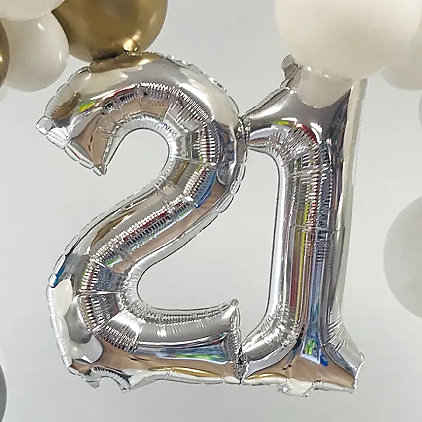 Personalized Cloudy Theme Balloon Ring-2